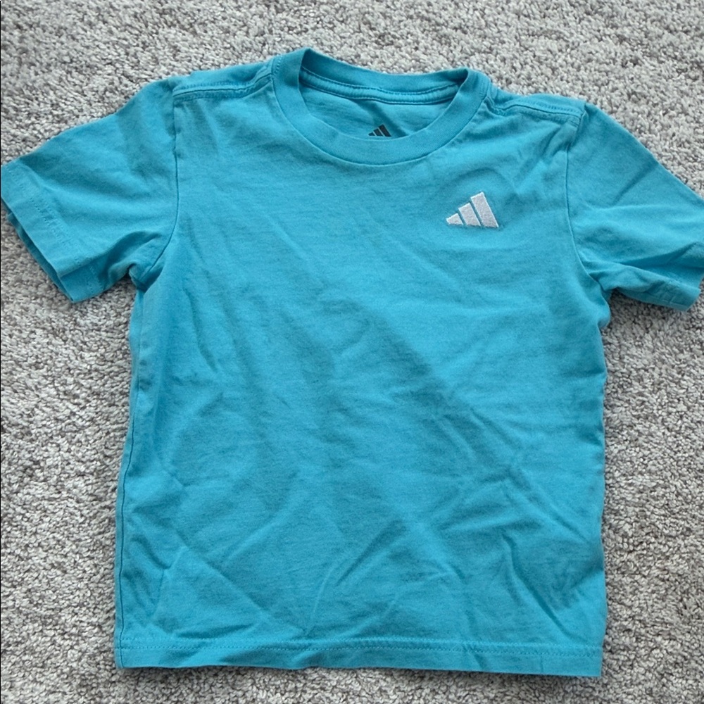 Adidas Kids Turquoise Tee